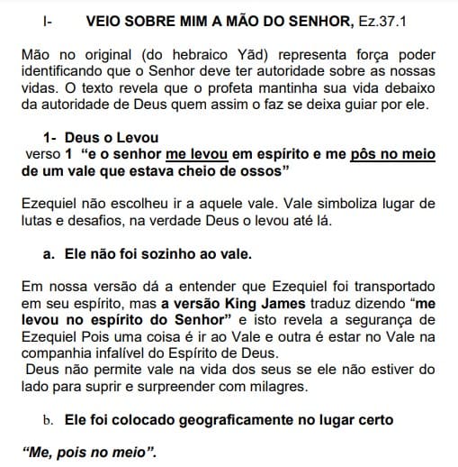 VALE DE OSSOS SECOS